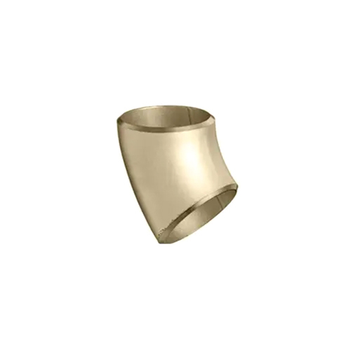 45 Degree Elbow - Stainless Steel or Brass, 0.5 to 5mm Thickness | Galvanized Surface Treatment, Welding Connection, AISI Standard, 1-Year Warranty