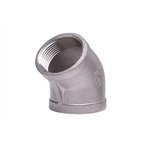 45 Degree Threaded Elbow - Color: Different Available