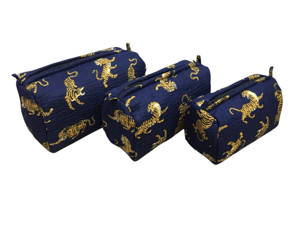 New printed quilted pouches