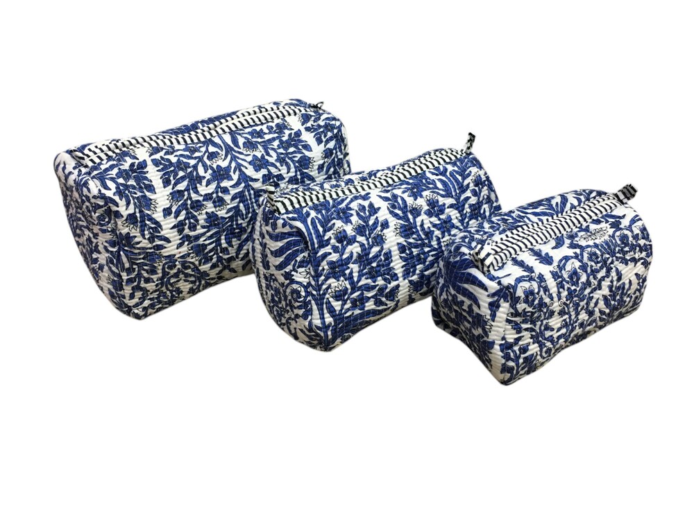 New printed quilted pouches