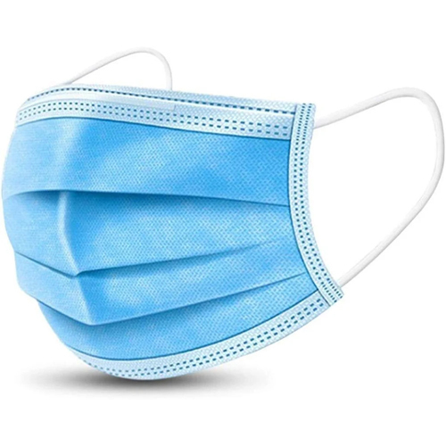 3P Non Woven Polypropylene Surgical Face Mask - Color: Sky Blue