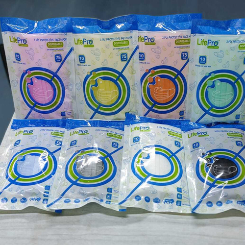 Multi Color Face Mask - Color: Various Available