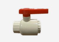 CPVC Solid Ball Valve Long Handle (20mm - 50mm)
