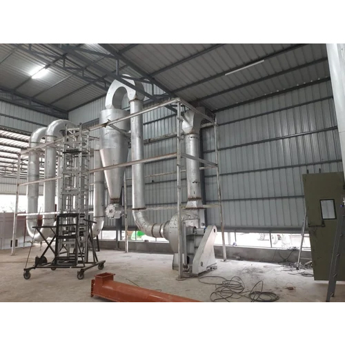 Industrial Multi Cyclone Dust Collector - Material: Mild Steel