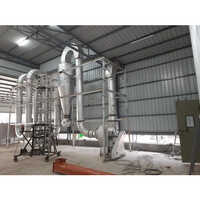 Industrial Multi Cyclone Dust Collector - Mild Steel, 0.5 Hp Motor, 200 Cmh Airflow | Vertical Orientation, Filtration Down To 10 Microns, Warranty Included