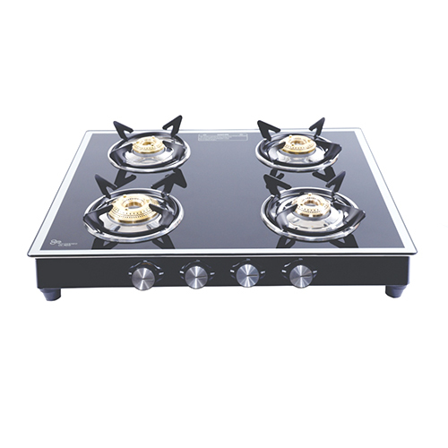 ST 4B SVR 70 4 Burner Toughened Glass Stove