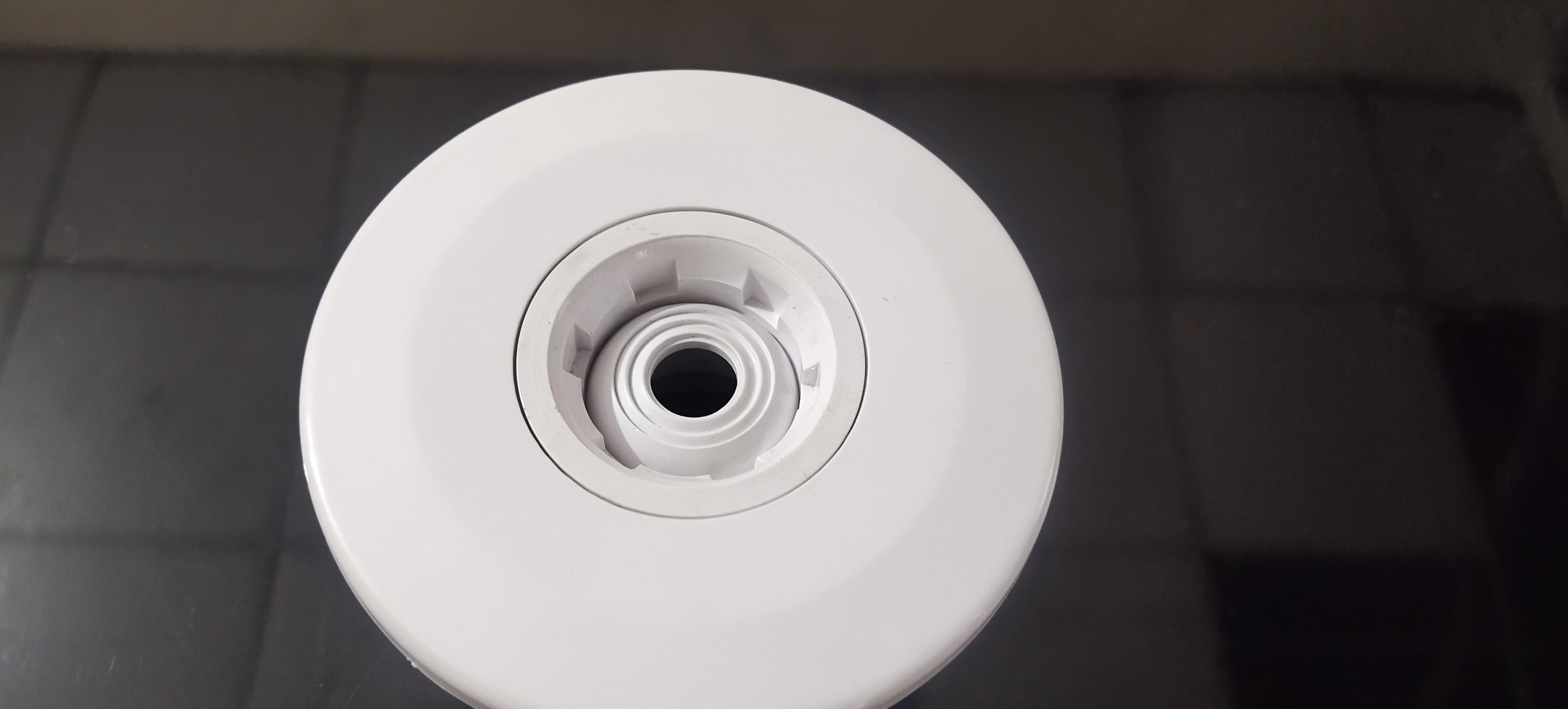 Eyeball Nozzle - High Grade Plastic, 2" Size, Round Shape, White Color | Robust, Long Lasting, Smooth Surface For Efficient Water Diffusion