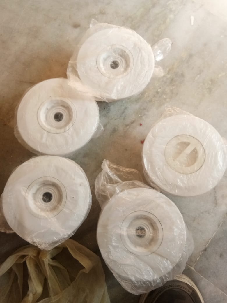 Eyeball Nozzle - High Grade Plastic, 2" Size, Round Shape, White Color | Robust, Long Lasting, Smooth Surface For Efficient Water Diffusion