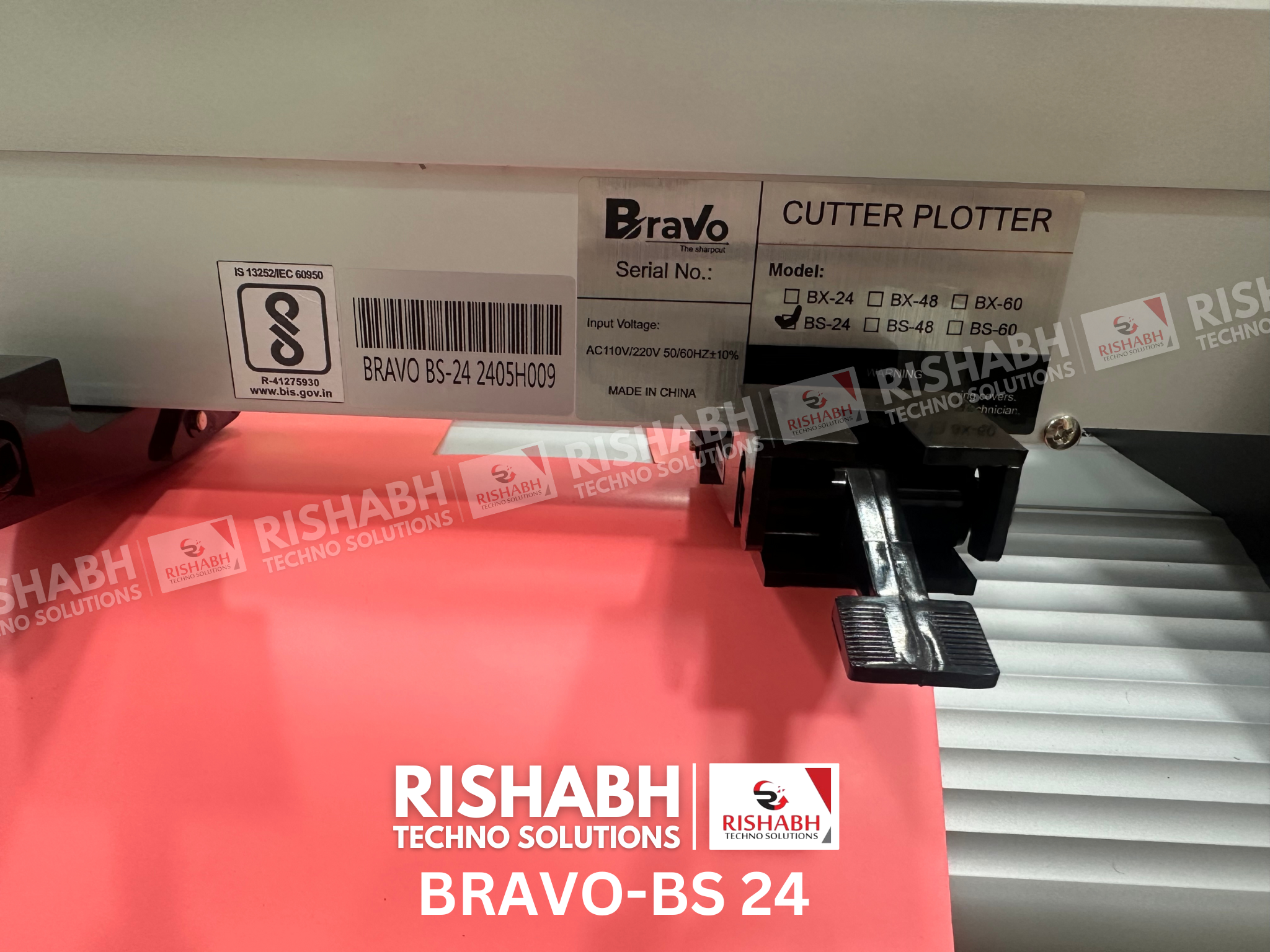 Bravo Bs-24 Cutting Plotter - Max Cutting Width 260mm, Auto Contour Cutting Camera, Usb/wifi Interface, Engrave Options Available