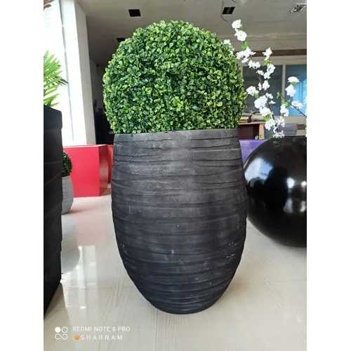 Rectangular Frp Planter - Color: Black