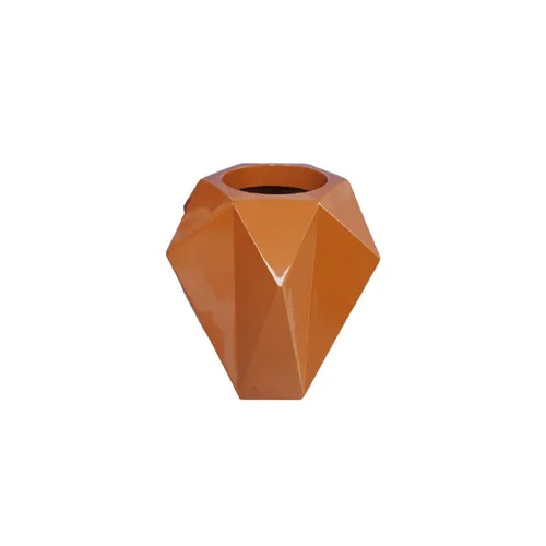 Decorative Frp Garden Planter - Color: Brown