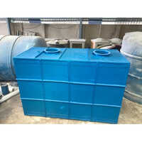 Chemical Storage Tank - 500-1000 Ltr Capacity, Blue Color, New Grade A, Standard Size, Industrial Usage