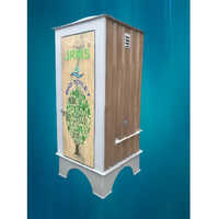 Readymade Frp Toilet Cabin - Color: Wooden