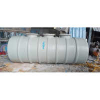 Bio Digester Tank - Frp Material, White Color | Non-portable Bio Waste Management Solution