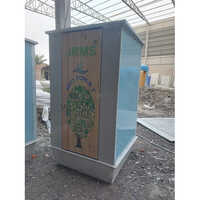 White Puf Panel Bio Toilets - Color: Grey