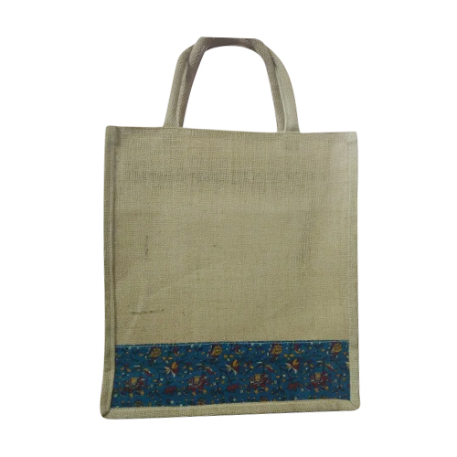 Plain Jute Shopping Bag - Color: Brown