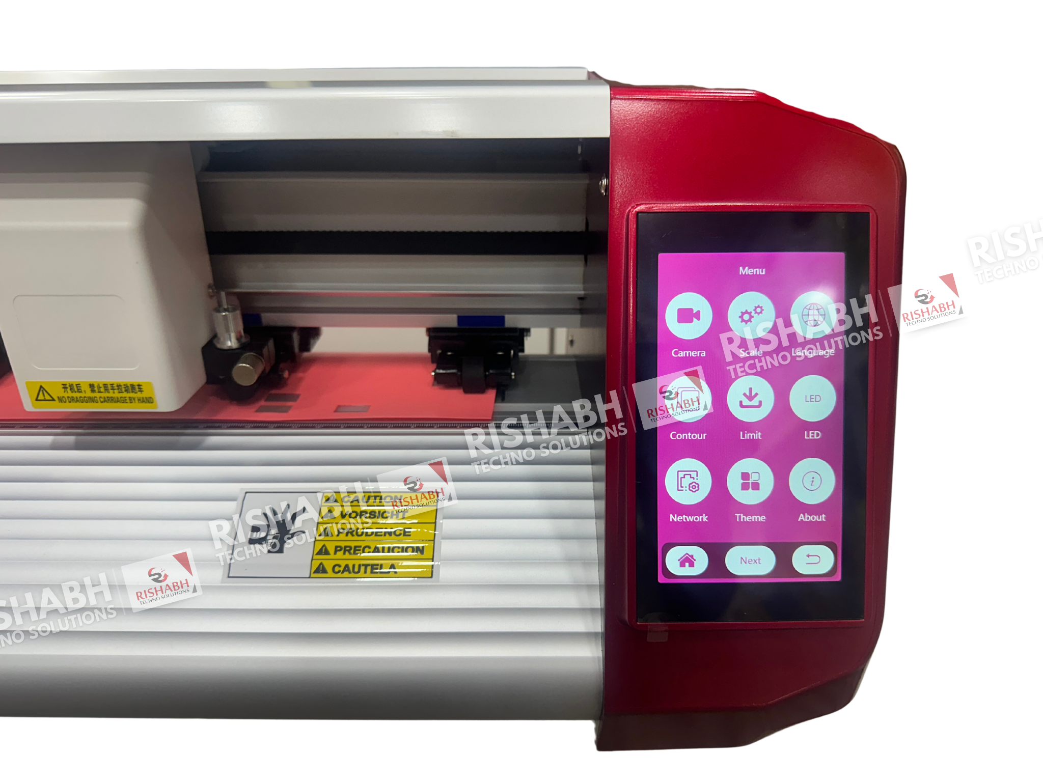 Bravo-bs Series Vinyl Cutter - Max Cutting Width 610mm, 800g Force | Auto Contour Cut Camera, Usb/wifi Interface, Laser Engrave & Scratch Engrave Options