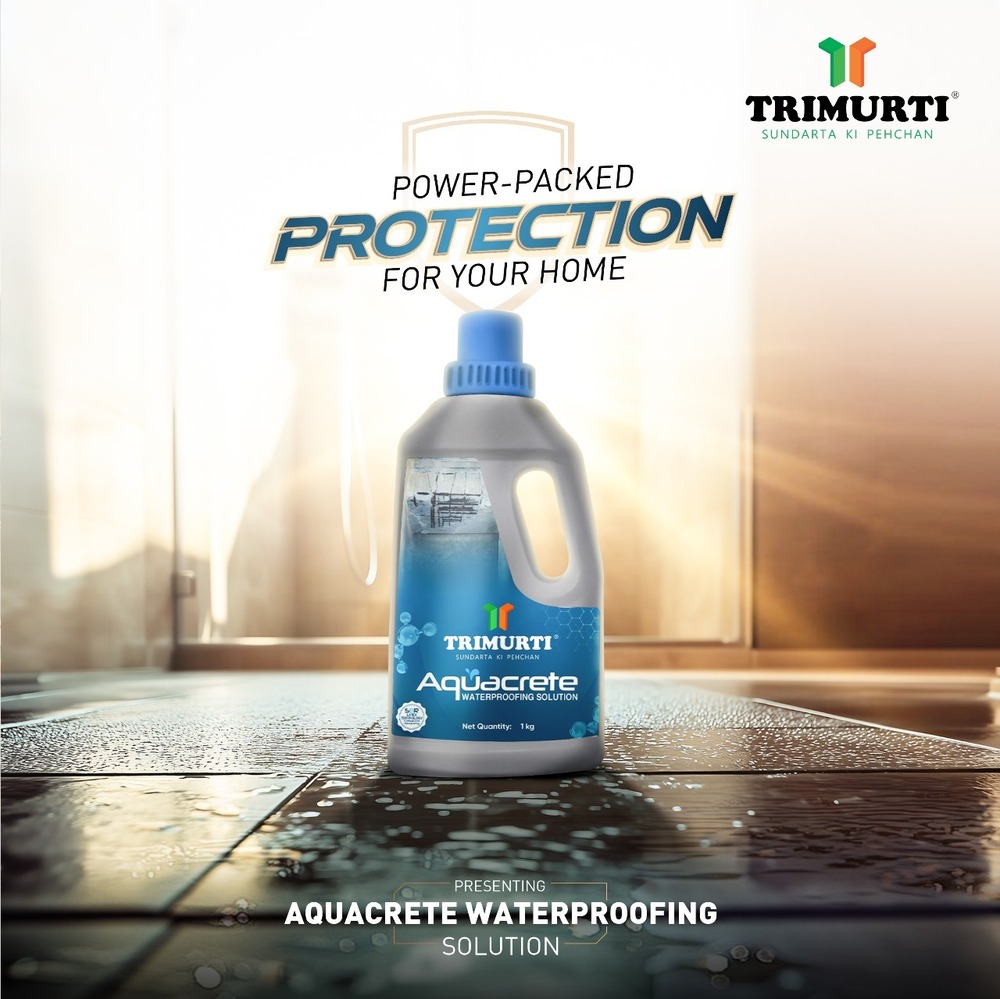 Trimurti 1kg Aquacrete Waterproofing Solution - Application: Plaster Repairs