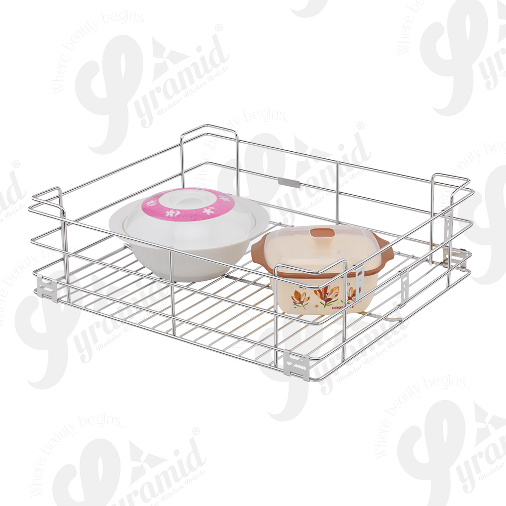 Stainless steel Plain Kitchen Basket