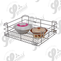 Stainless steel Plain Kitchen Basket