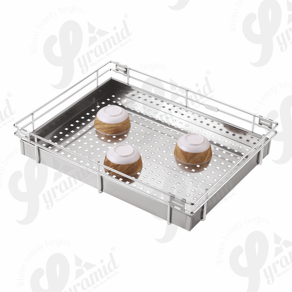Stainless steel Plain Kitchen Basket