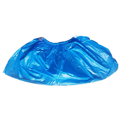 Surgical Ldpe Shoe Cover - Color: Medical Blue Colour