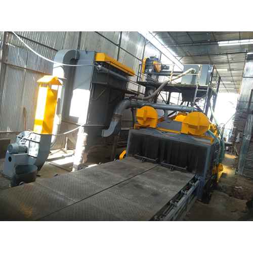 Belt Conveyor Type Shot Blasting Machine