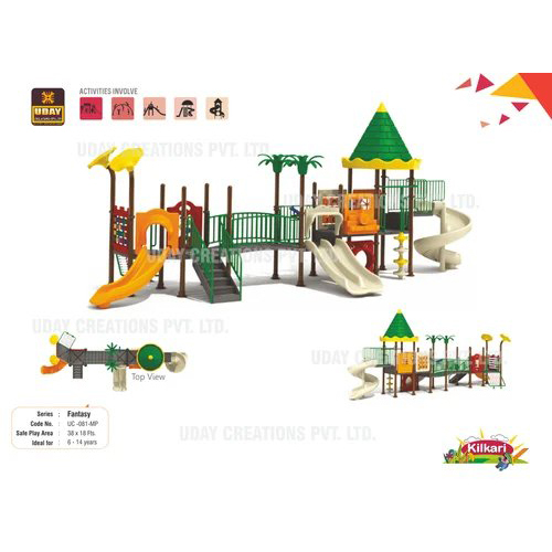 FRP Outdoor Multi Play Station