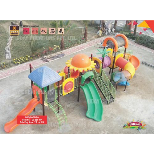 Kids Park Equipments Multiplay Stations - Grade: Commercial Use