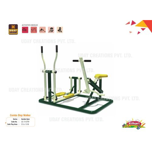 Outdoor Gym Single Walker & Horse Rider Combo