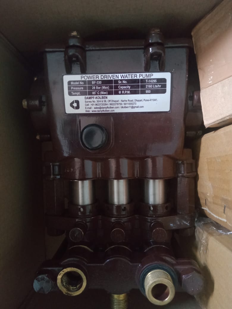 Triplex Water Pump - Heavy-duty Aluminum Compact Design High Efficiency Performance