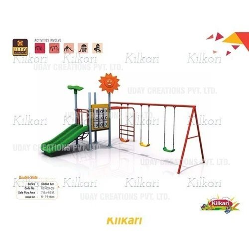 Outdoor Playground Equipment Set