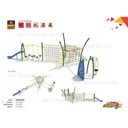 Playground Net Climber Adventure - Capacity: 30-40 Kg