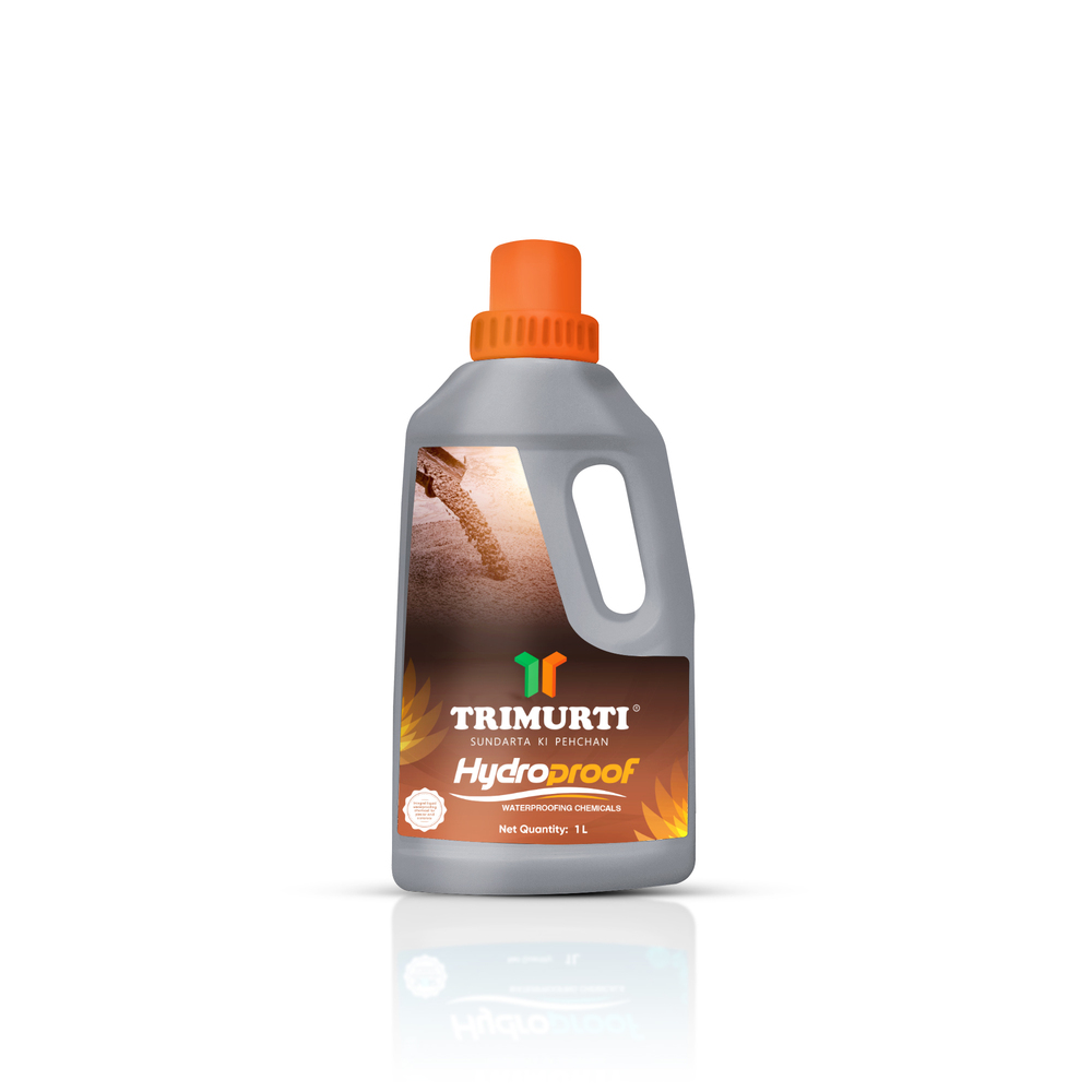 Trimurti 1 Ltr Hydroproof Waterproofing Solution - Application: Concrete & Sand-Cement Mortars