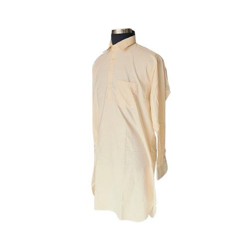 Mens Plain Cotton Kurta