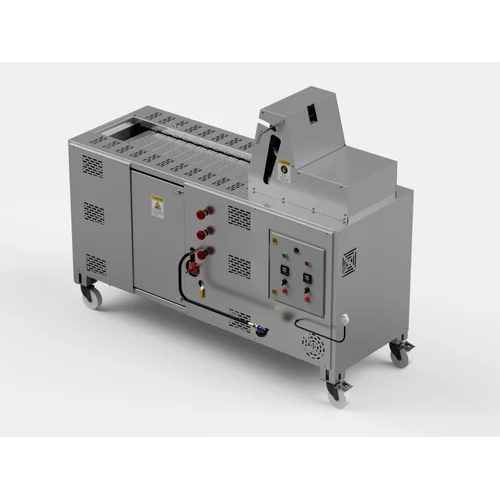 Roti Making Machine - Stainless Steel, Electric Heating System | Automatic Operation, Grey Finish for Hotels and Restaurants