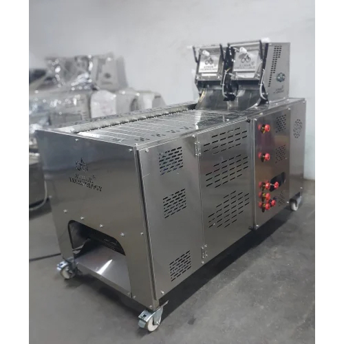 Commercial Stainless Steel Automatic Roti Making Machine