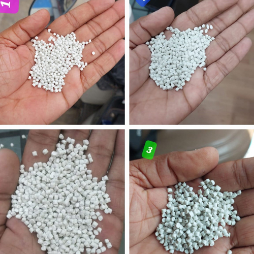 Milky PP reprocessed Granules