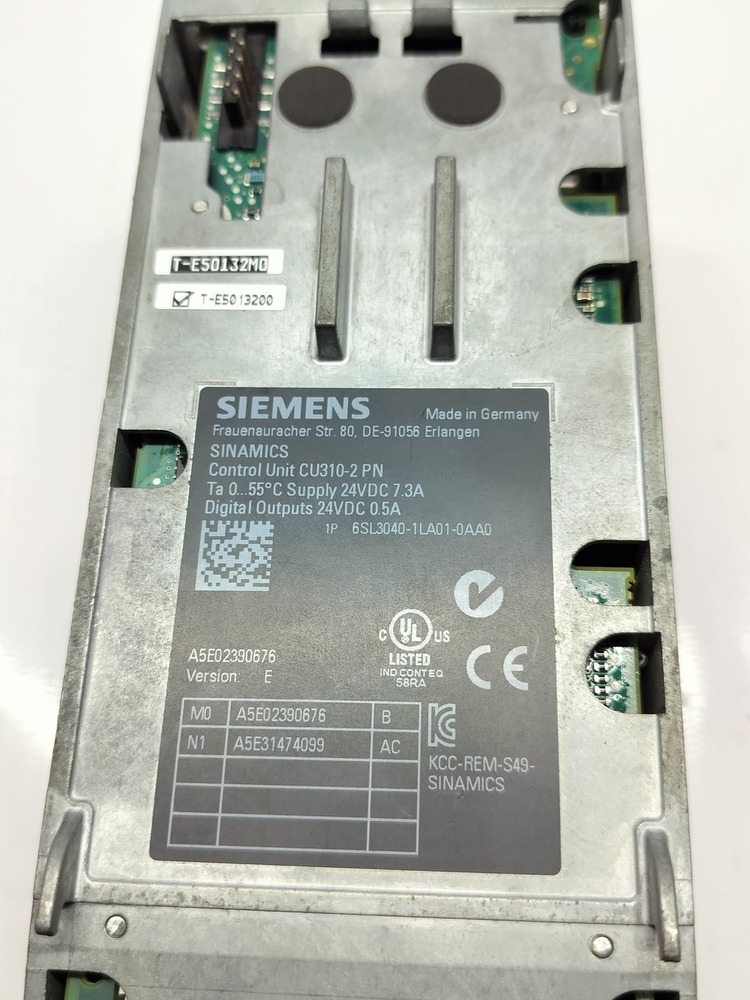 SIEMENS 6SL3040-1LA01-0AA0 CONTROL UNIT