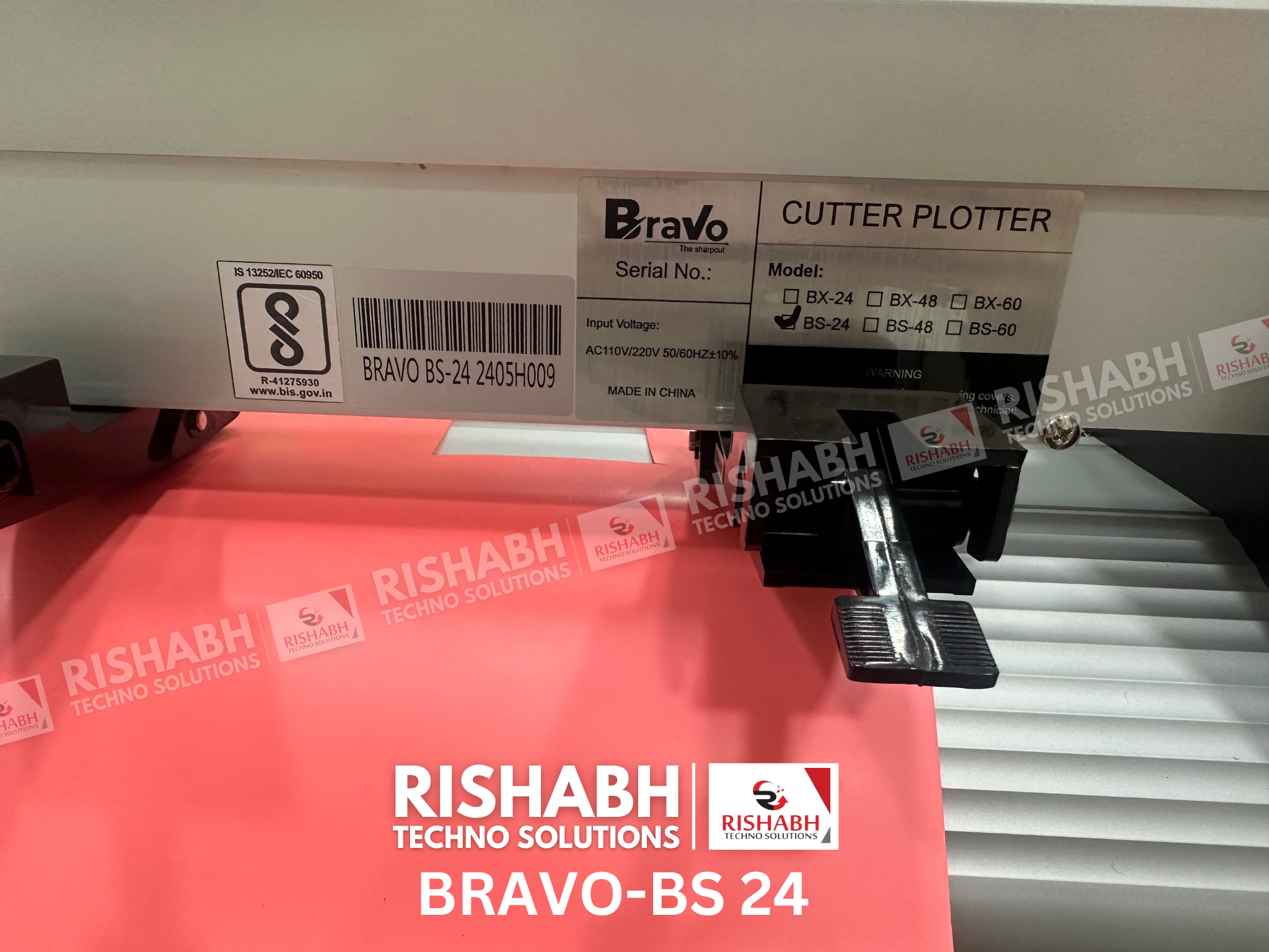 Bravo Bs-24 Cutting Plotter - Feature: 