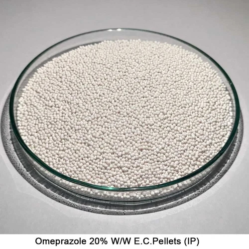 Omeprazole 20% W-W Ec Pellets - Color: Different Available