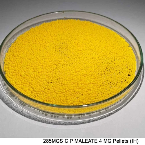 285 MGS CP Maleate 4 MG पेलेट्स