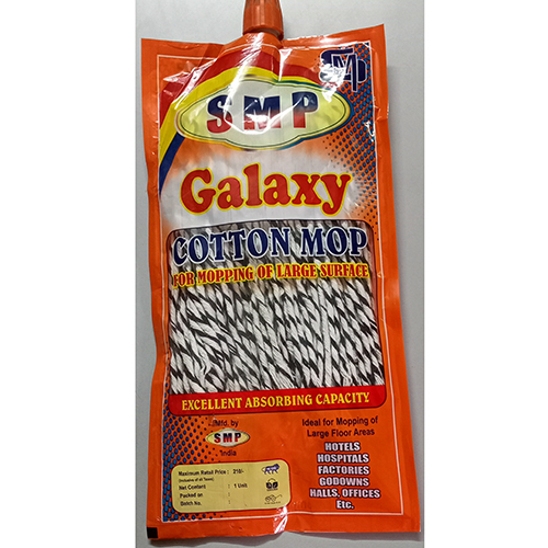 6 Inch Premium Galaxy Cotton Mop - Application: Housekeeping Product