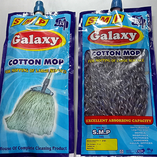 6 Inch Galaxy Cotton Mop - Application: Housekeeping Product