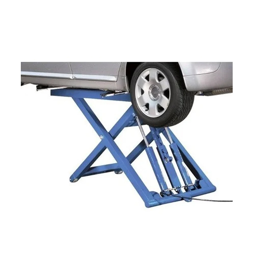 Car Washing Jack - Lift Design: Scissor Lift