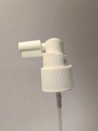 20mm Scalp Fine Mist Micro Sprayer - Hdpe Material, 20 Mm Size, White Color, Round Cap Type, Coated With Pp , Rigid Hardness, 0.02cc Flow Rate