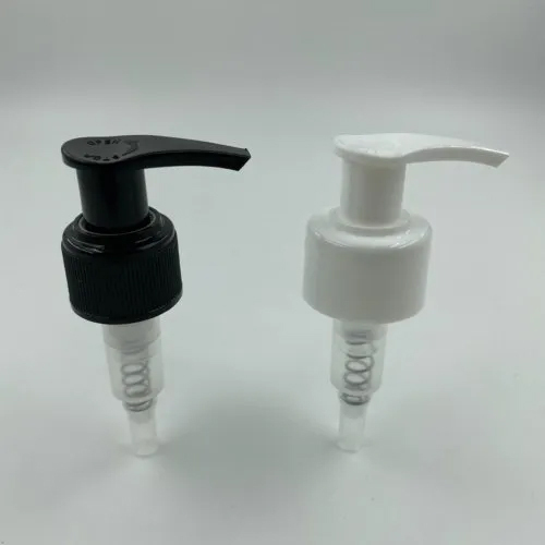 Dispenser Lotion Pump - Plastic, 28 mm Capacity, 18 mm Neck Size, White Color | Manual Operation, Ideal for Lotion Dispensing
