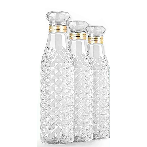 डायमंड क्रिस्टल पानी की बोतल सेट