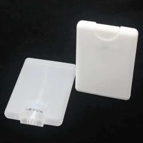 Pocket Perfume Card Sprayers - Color: White