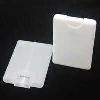 Pocket Perfume Card Sprayers - Rigid Plastic Material, 3ml Size, Floral Fragrance, Men's Gender Type, Glass Bottle Packaging
